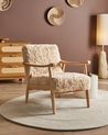 Sessel LEKNES Webpelz Hellbeige