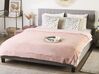 Kuscheldecke GELIK 180 x 200 cm Rosa