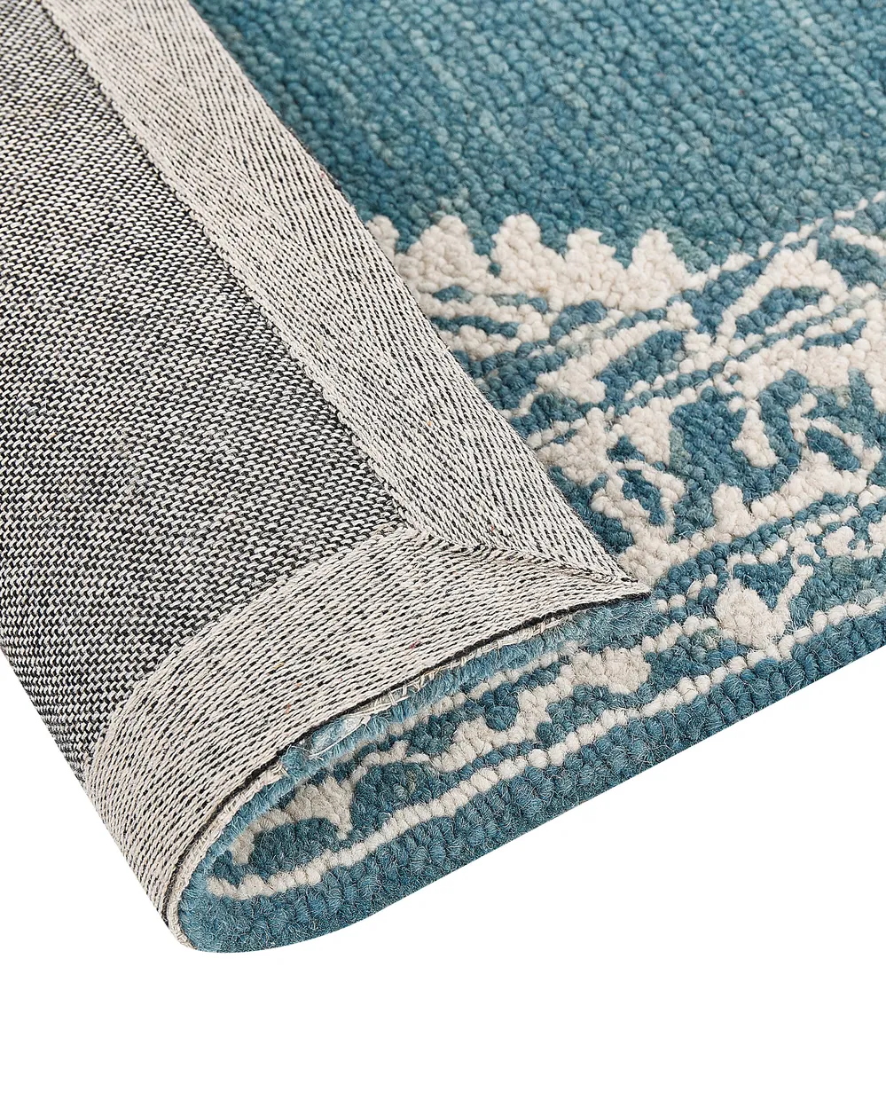 Rug GEVAS Blue 80 x 150 cm Wool_836872