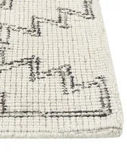 Teppich URLA Beige 80 x 150 cm Wolle_837544