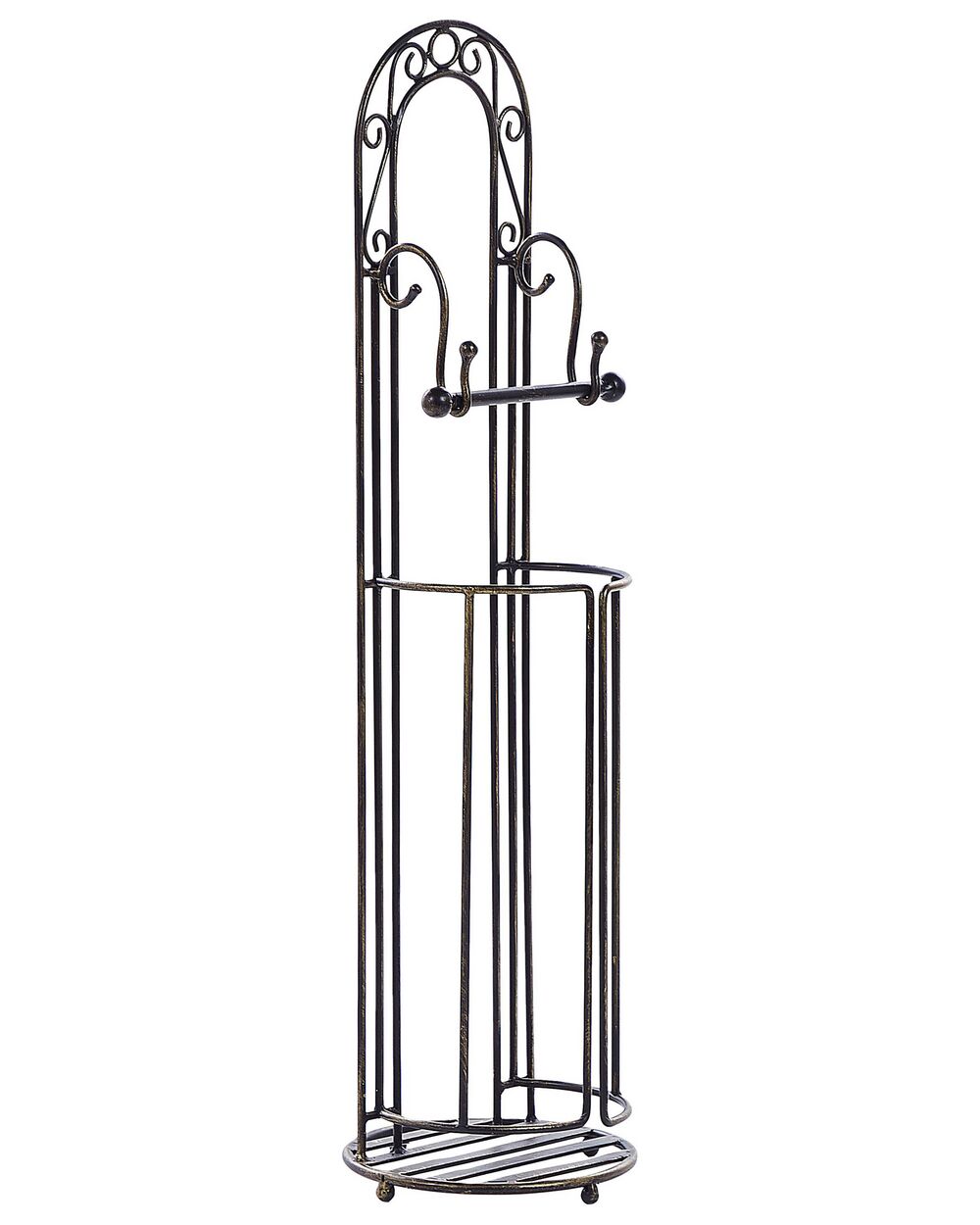 Toilet Paper Holder TEMUCO Metal Black