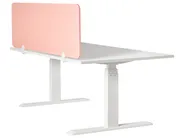 Desk Screen SPLIT 160 x 50 cm Peach Pink_1050629