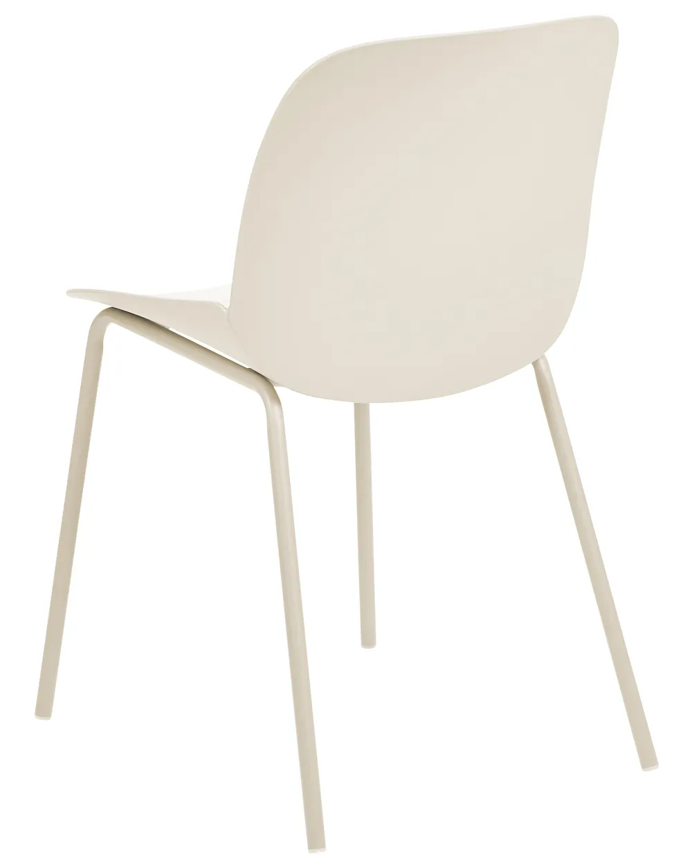 Set of 2 Dining Chairs MILACA Beige_868200