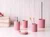 Set de 5 accessoires de salle de bain CAMANA Rose
