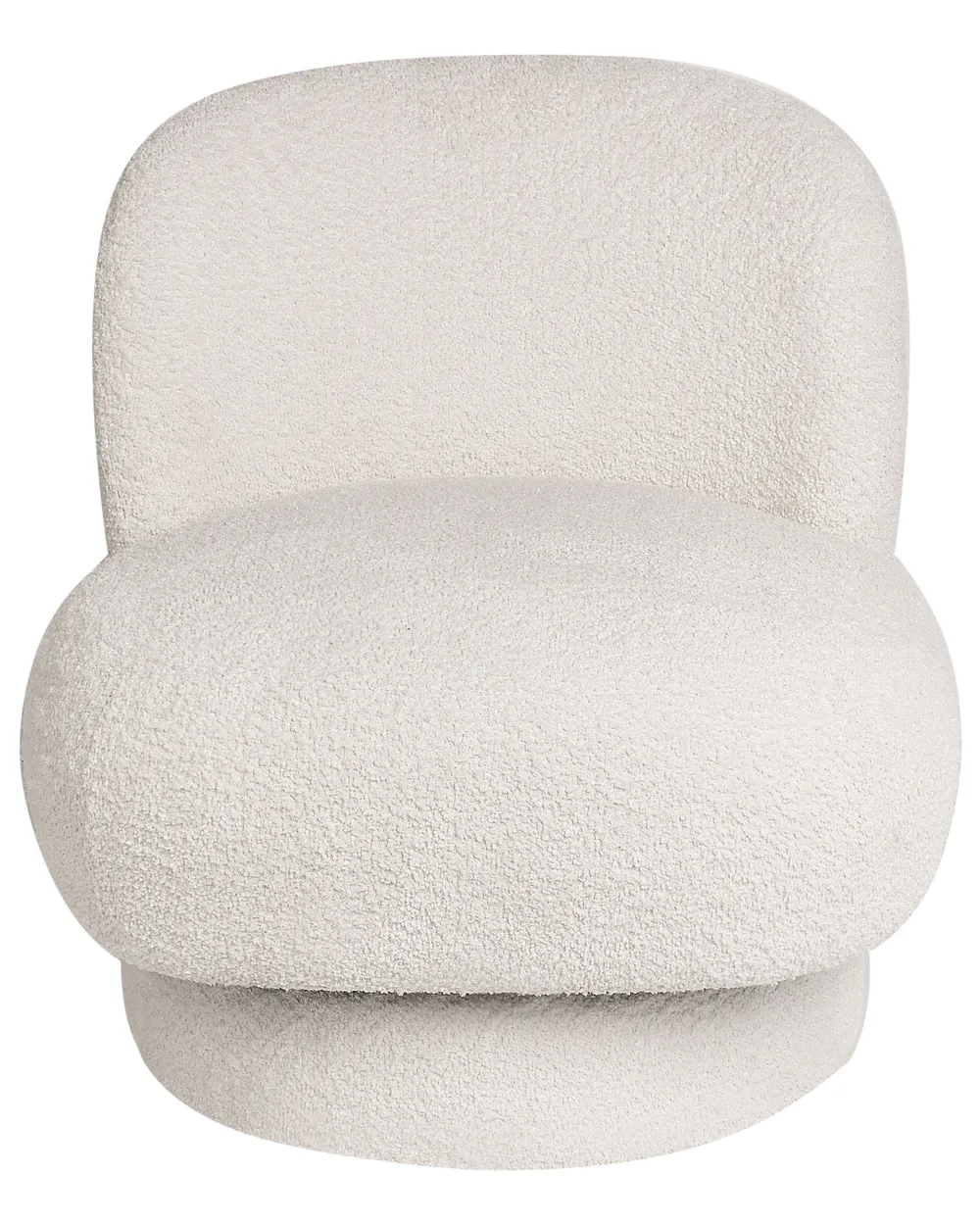 Drehsessel AYLO Bouclé Cremeweiß_927696