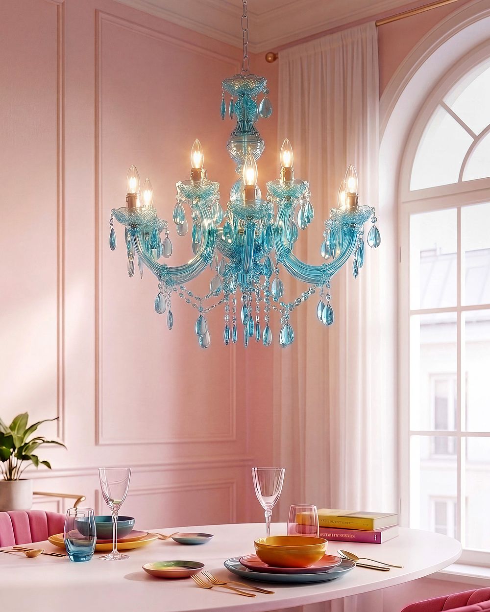 Chandelier KALANG  Blue