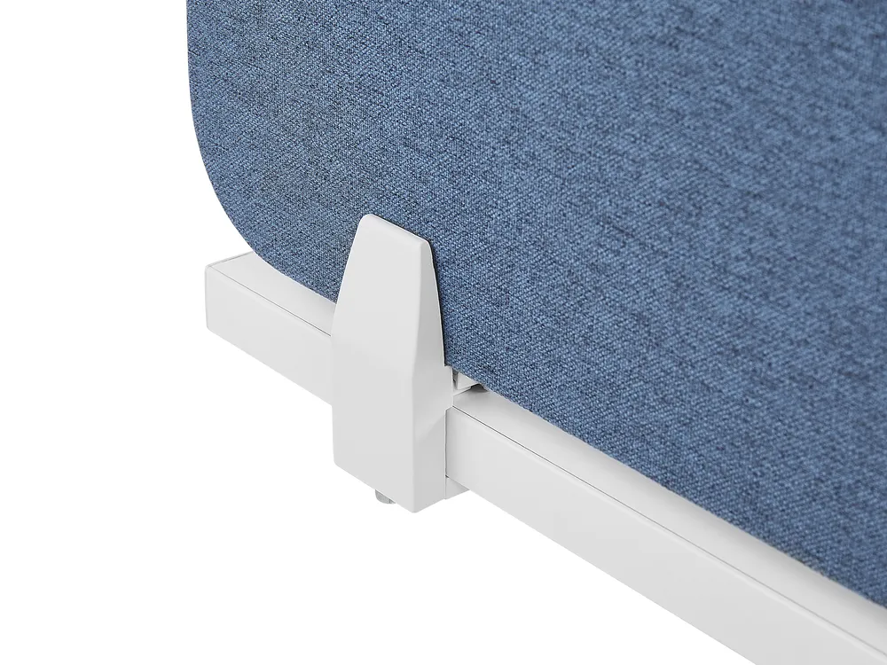 Schreibtischtrennwand WALLY 80 x 40 cm Blau_800917