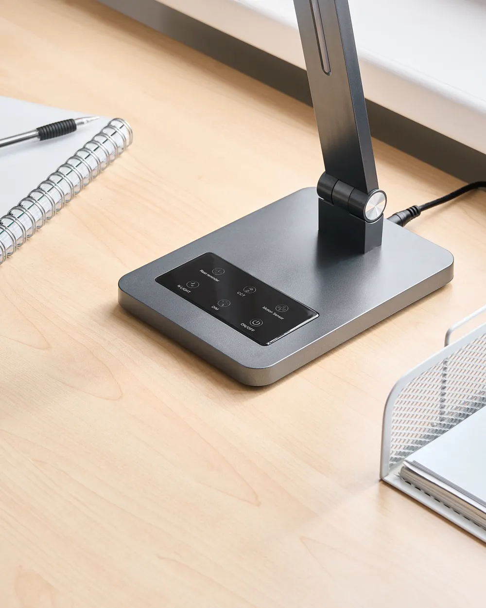 LED Desk Lamp LEPUS with Motion Sensor Dark Grey_1018668