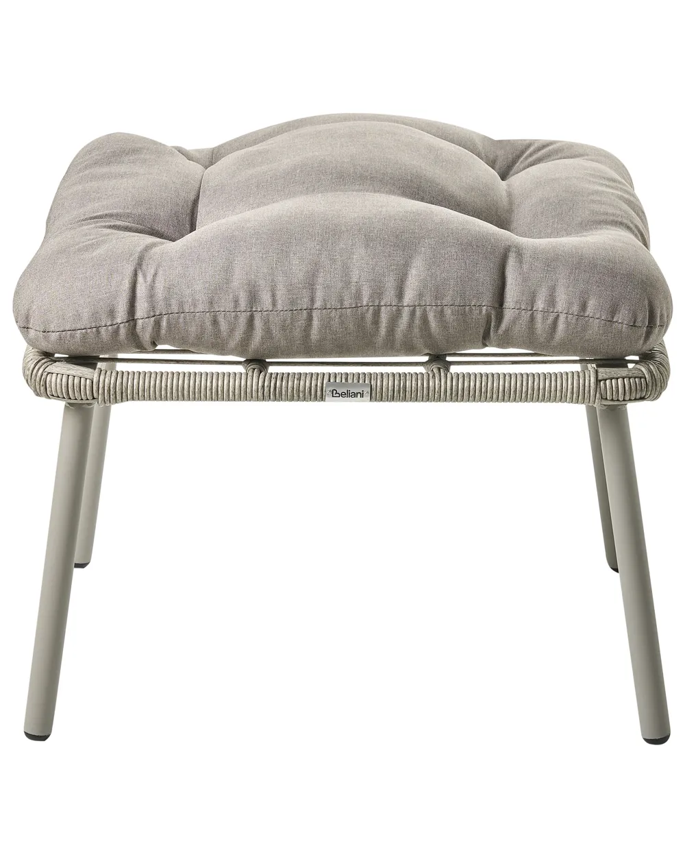 Gartenstuhl MURANO Polyrattan Grau_999805