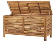 Aufbewahrungsbox RIVIERA 130 cm 48 cm Akazienholz Hellbraun_822999