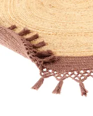 Teppich MARTS Braun ø 140 cm Jute_958806