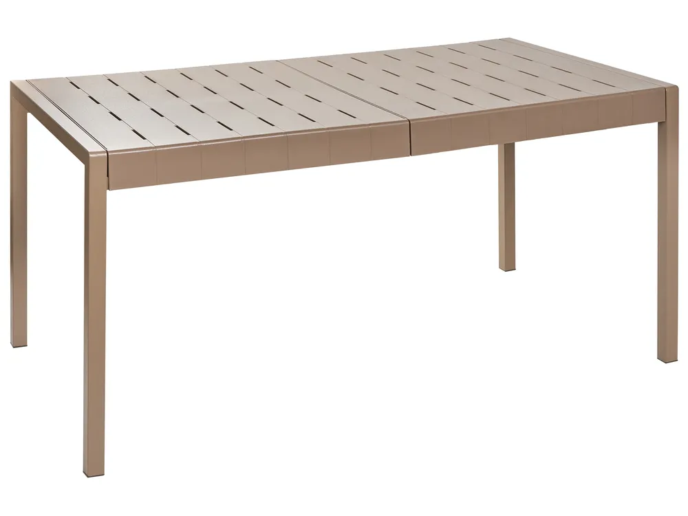 Gartentisch BARTICA 154 cm 84 cm Braun