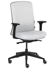 Bürostuhl KAMILON Stoff Hellgrau_1084791