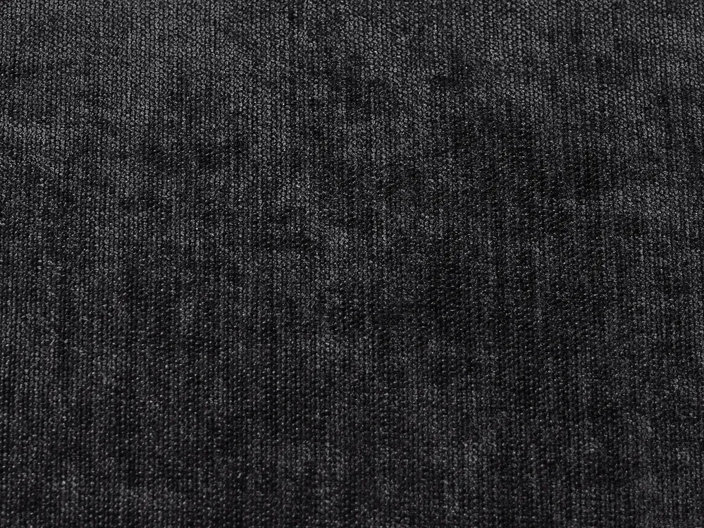 Sofa 3 Seater LEIREN Chenille Black_1028705