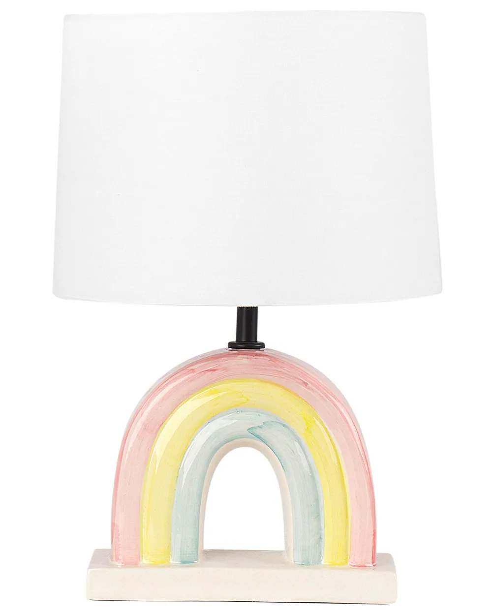 Tischlampe TITNA Keramik Bunt