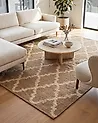Teppich MERMER Beige 160 x 230 cm Jute
