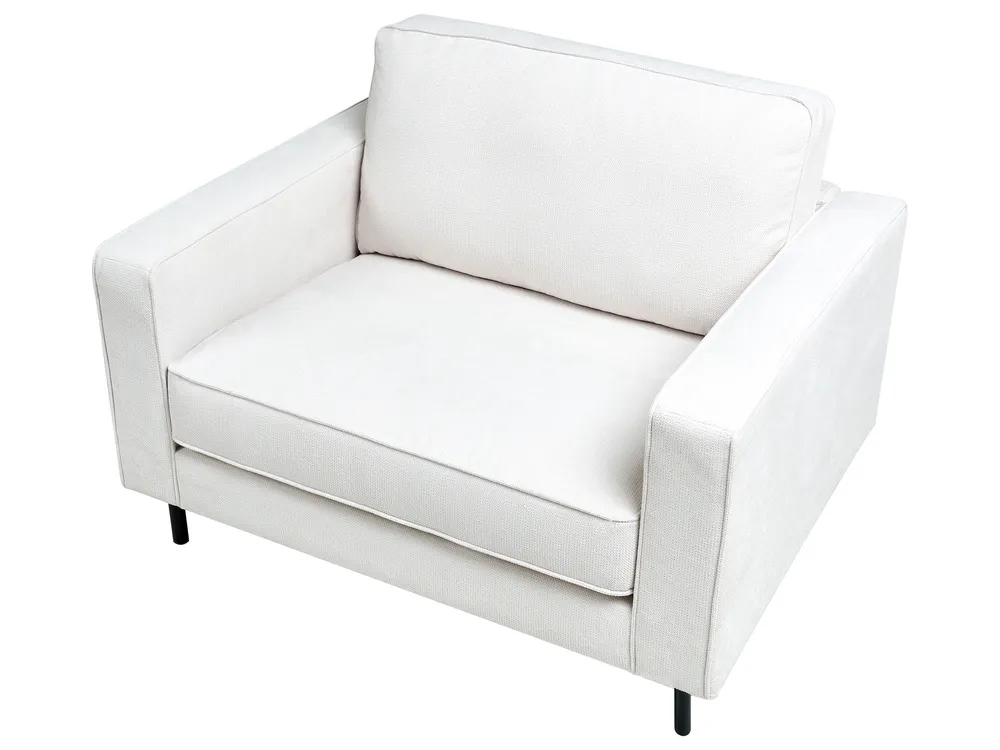 Sofa Set 4-Sitzer SAVALEN Stoff Cremeweiß_998073