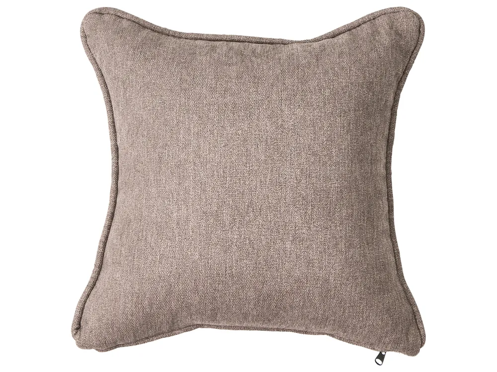 Linksseitige Chaiselongue CHEVANNES Stoff Hellbraun_1009713