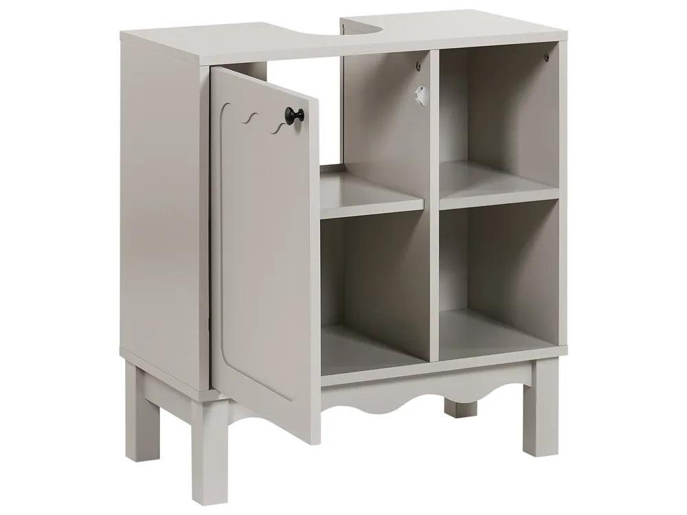 Waschbeckenunterschrank PENON 60 cm Hellbeige_1110141