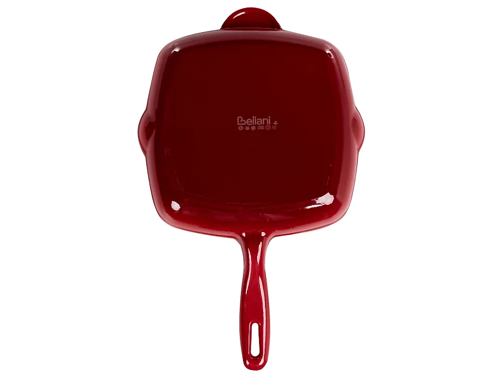 8 Piece Cast Iron Set FEURA Red_1170423