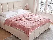 Blanket KAWERI 150 x 200 cm Pink_1182377