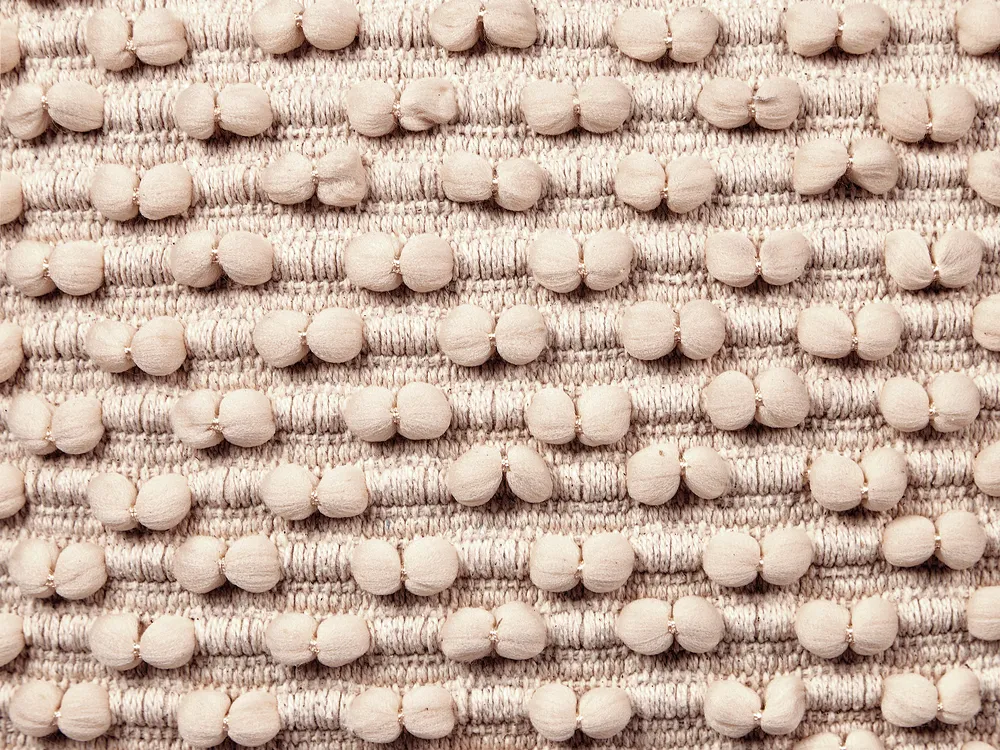 Pouf KINGRI Baumwolle Taupe_885724