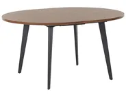Ausziehbarer Esstisch BOVINA Dunkelbraun 120/150 cm 120 cm_962089