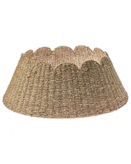 Weihnachtsbaumkragen GIVRE 67 cm Seegras Naturfarben_1011333