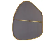 Wandspiegel PUTEAUX 70 cm 92 cm Metall Gold_892031