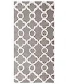 Rug ZILE Grey 80 x 150 cm Wool