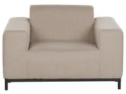 Garden Lounge Set with Table 5 Seater ROVIGO Beige_795050