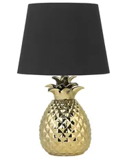 Tischlampe PINEAPPLE Keramik Gold_731623