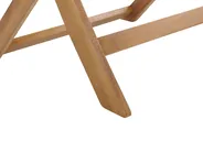 Gartenmöbel Set 6-Sitzer TOLVE mit Schirm (12 Optionen) Akazienholz Braun_863826