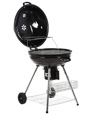 Charcoal BBQ Grill MARAPI Metal Black_822954