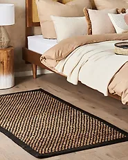 Rug GERCE Beige 80 x 150 cm Jute_1187950