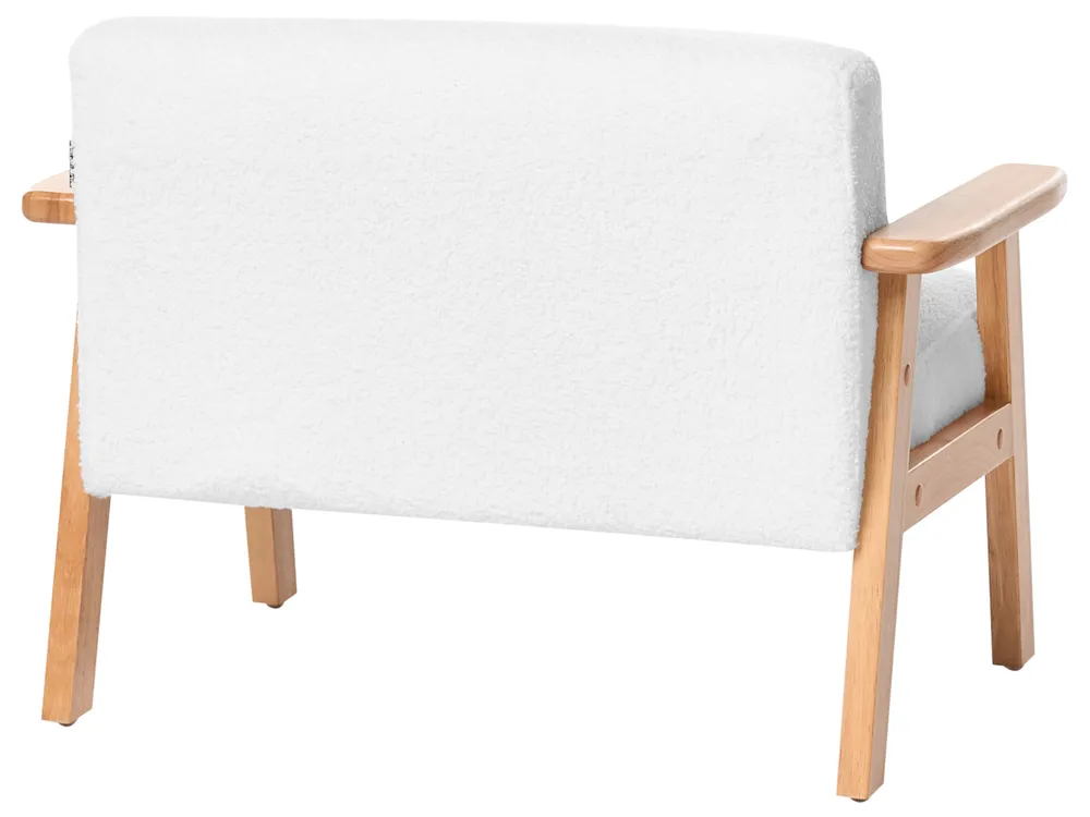 Kindersofa LALMO Bouclé Weiß_1055462