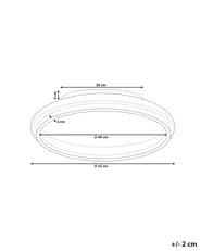 LED Deckenlampe TAPING Metall Gold_824909