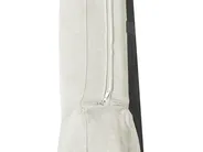 Ecksofa 3-Sitzer MALOY Chenillegewebe Cremeweiß rechtsseitig_986637