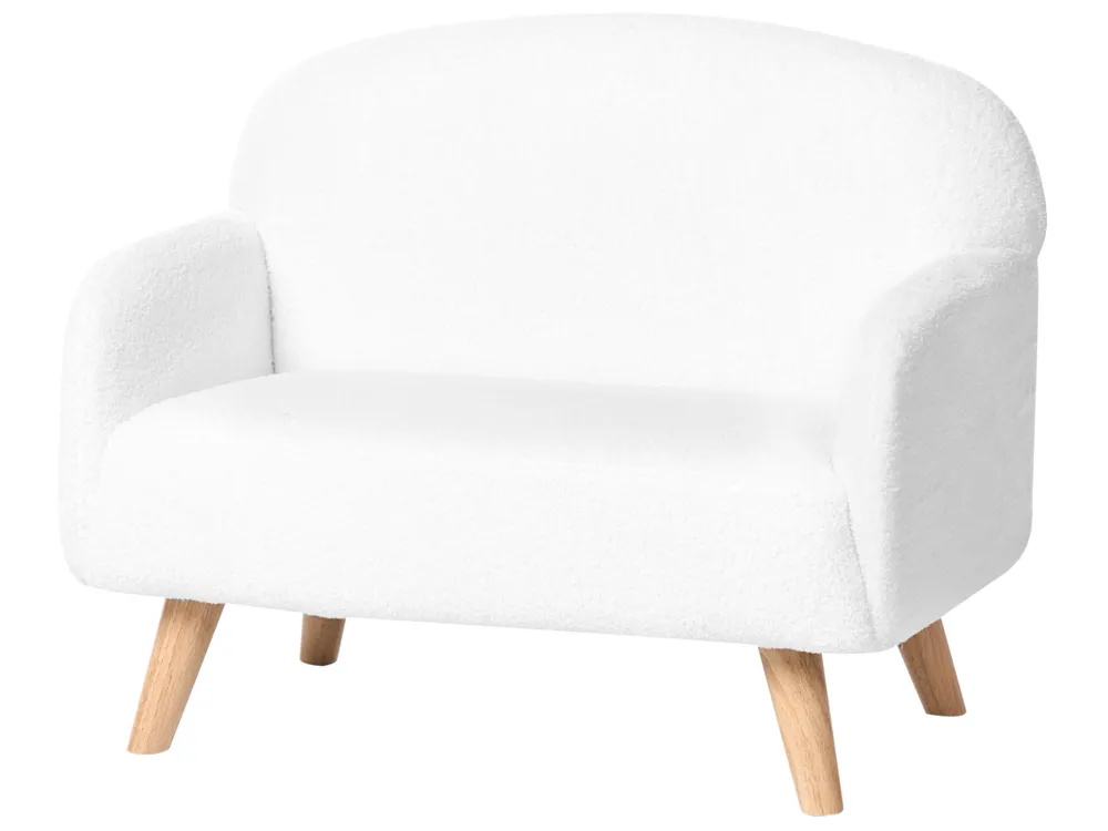 Kindersofa OTTAL Bouclé Weiß_1055518