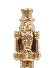 Set of 3 Christmas Stocking Holders KAJAANI 22 cm Nutcracker Gold_1010921