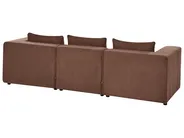 Modulsofa 3-Sitzer AXEBO Bouclé Braun_1075828