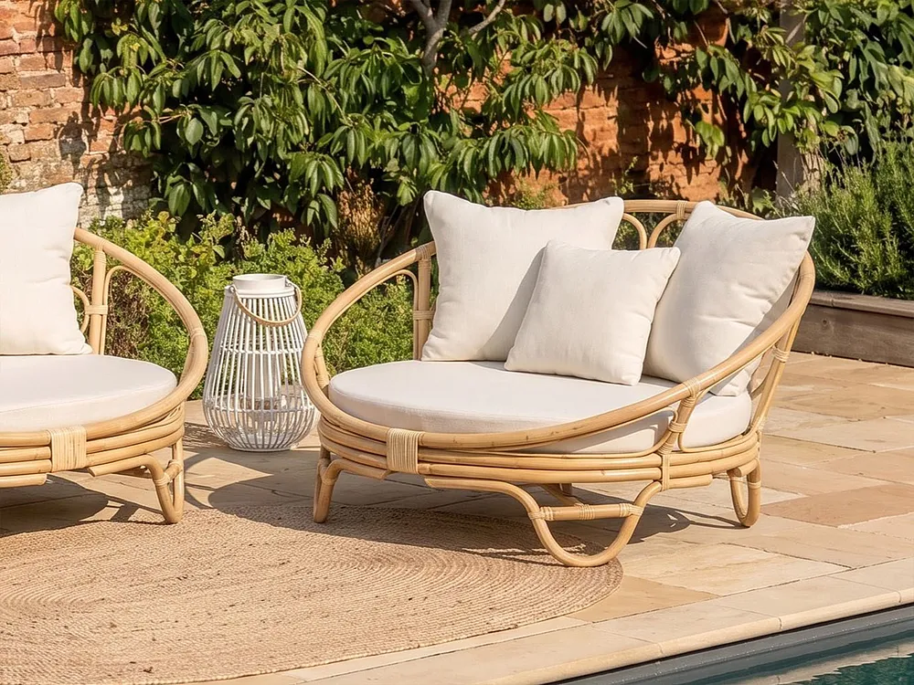 Sonneninsel 2er Set ROSSANO Rattan Naturfarben_1155173