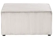 Ottoman LEMVIG Corduroy Beige_1158662