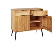 Sideboard mit 2 Türen TIMMINS Kiefernholz Braun_936938