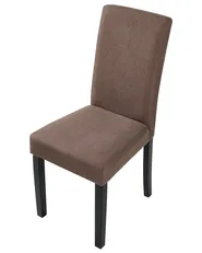 Set of 2 Dining Chairs BROADWAY Brown_1027111