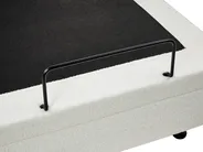 Lit réglable Bouclé DUKE 80 x 200 cm Blanc cassé_1011392