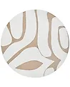 Teppich HARTZ Beige / Weiß ø 160 cm