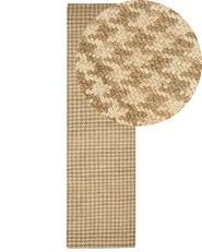 Teppich ARAPTEPE Beige 80 x 300 cm Jute_886336