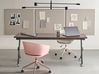 Foldable Office Desk BENDI 180 cm 60 cm Dark Brown