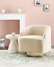 Armchair LAVIK Boucle Beige_1175227